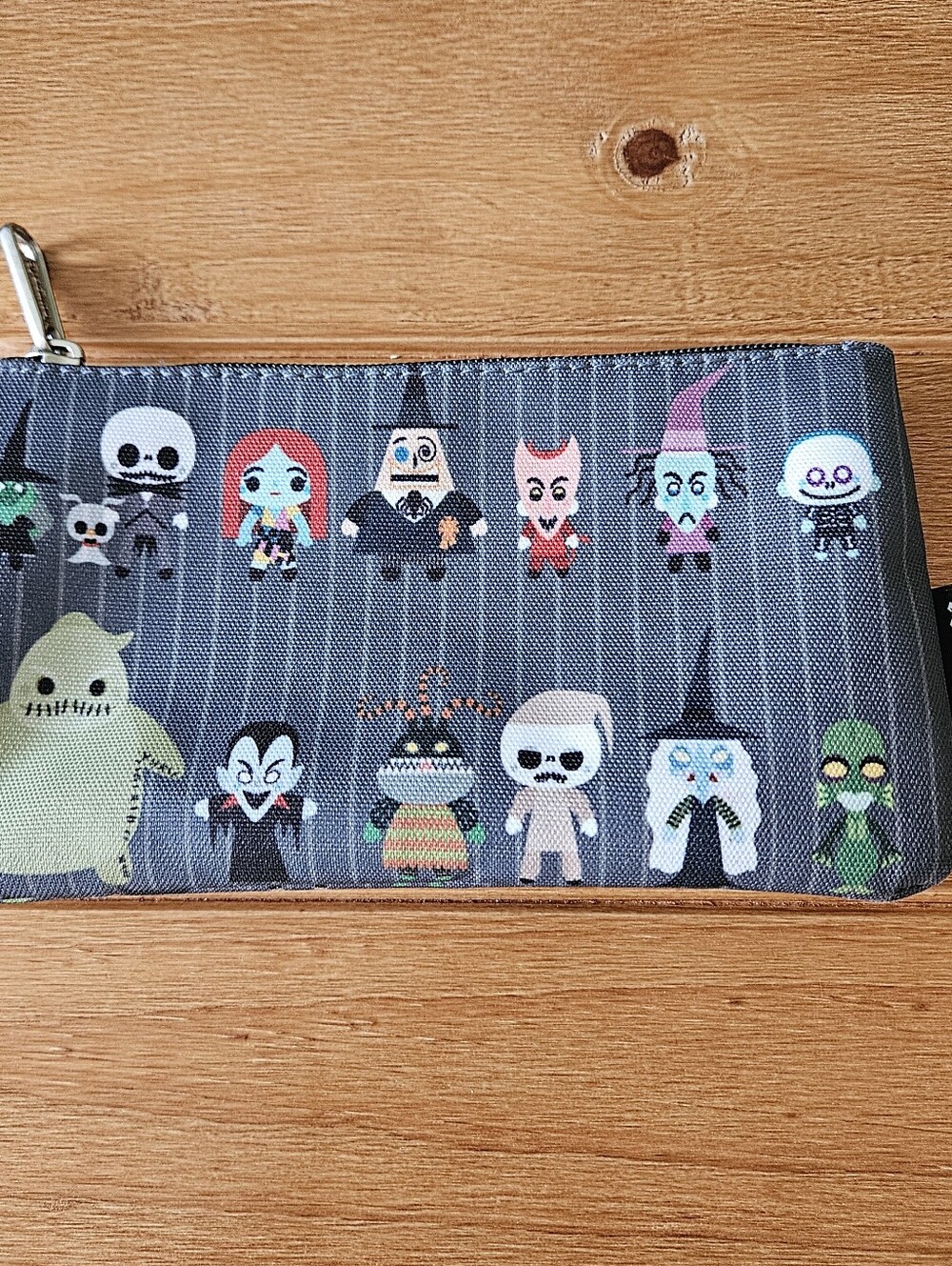 Loungefly Disney Nightmare Before Christmas Chibi Characters Cosmetic Pouch Bag